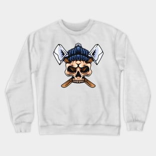 Skull Lumberjack Crewneck Sweatshirt